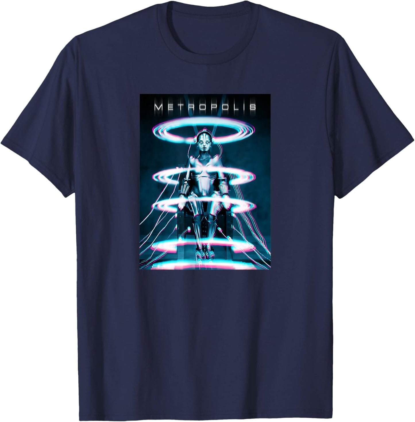 Robot Metropolis Maria T-Shirt - T-Shirt | Navy