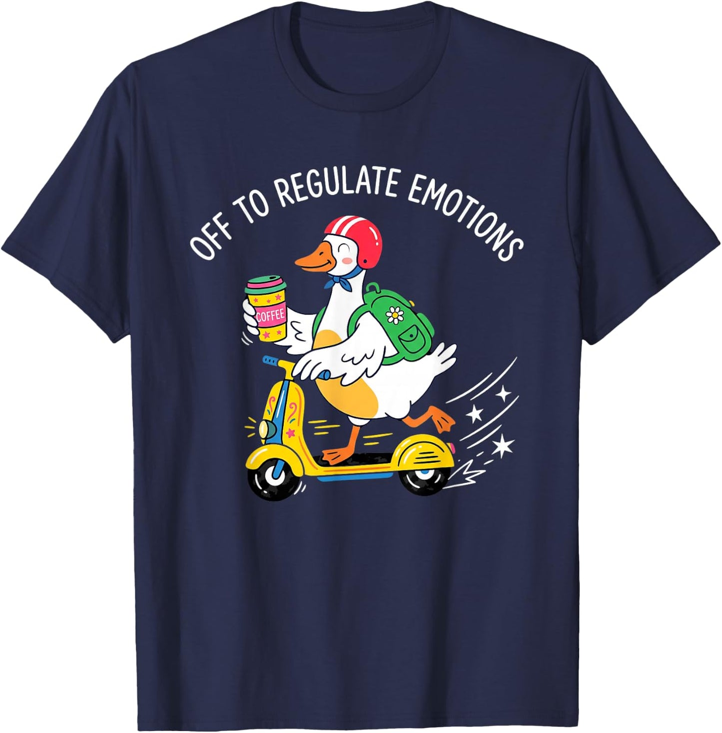 Funny Goose Psychologist T-Shirt - T-Shirt | Navy