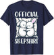 Sleep Rabbit, Official Sleepshirt, Nightshirt & Sleeping T-Shirt - T-Shirt | Navy