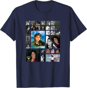 Michael Jackson 703 T-Shirt - T-Shirt | Navy