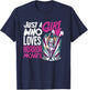 Just A Girl Who Loves Horror Movies Horror Movie Lover T-Shirt - T-Shirt | Navy