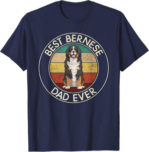 Meilleur papa bouvier bernois T-Shirt - T-Shirt | Navy