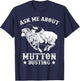 Mutton Busting Equipment Rodeo Sheep Rider Mutton Buster T-Shirt - T-Shirt | Navy