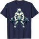 Workout Gym Polar Bear Deadlift Weightlifting T-Shirt - T-Shirt | Navy