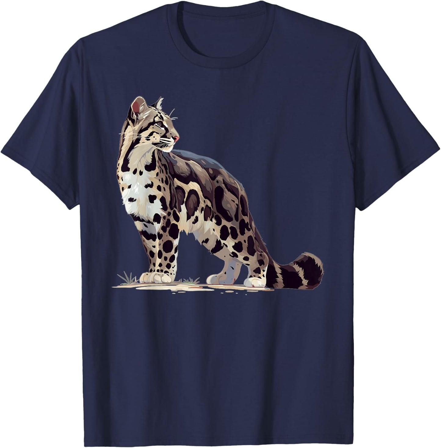 Clouded Leopards Clouded Leopard T-Shirt - T-Shirt | Navy