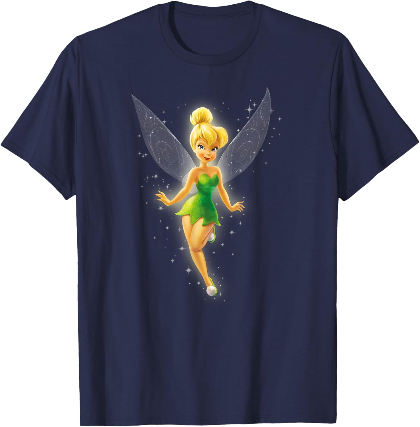 Tinkerbell Beautiful Fairy T-Shirt - T-Shirt | Navy