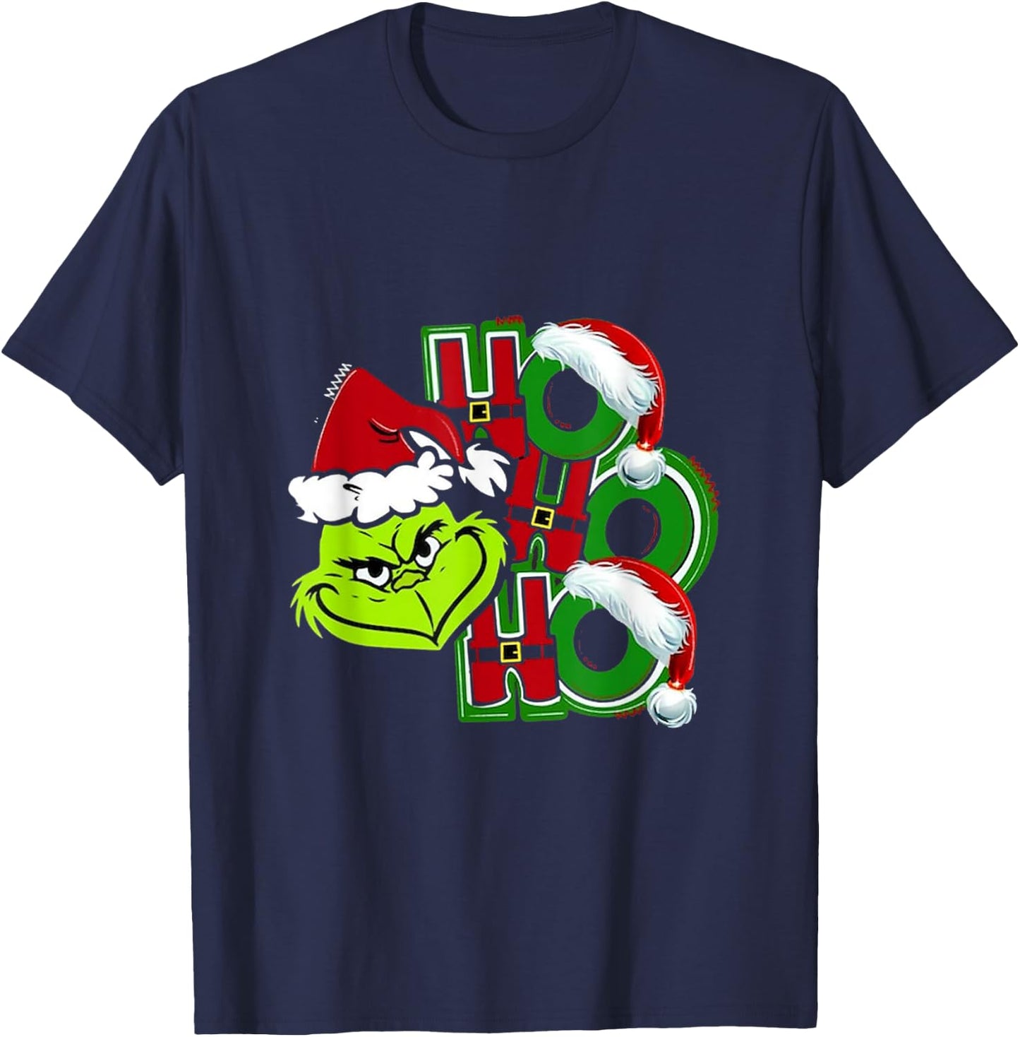 Costume Arts Hohoho 2021 Christmas Funny Cute T-Shirt - T-Shirt | Navy