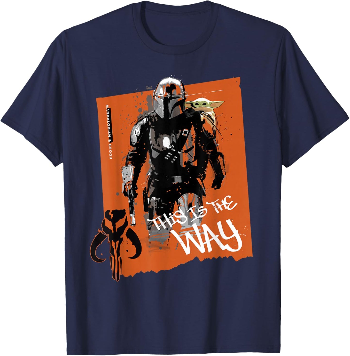 Star Wars: The Mandalorian and Grogu Movie This is the Way T-Shirt - T-Shirt | Navy