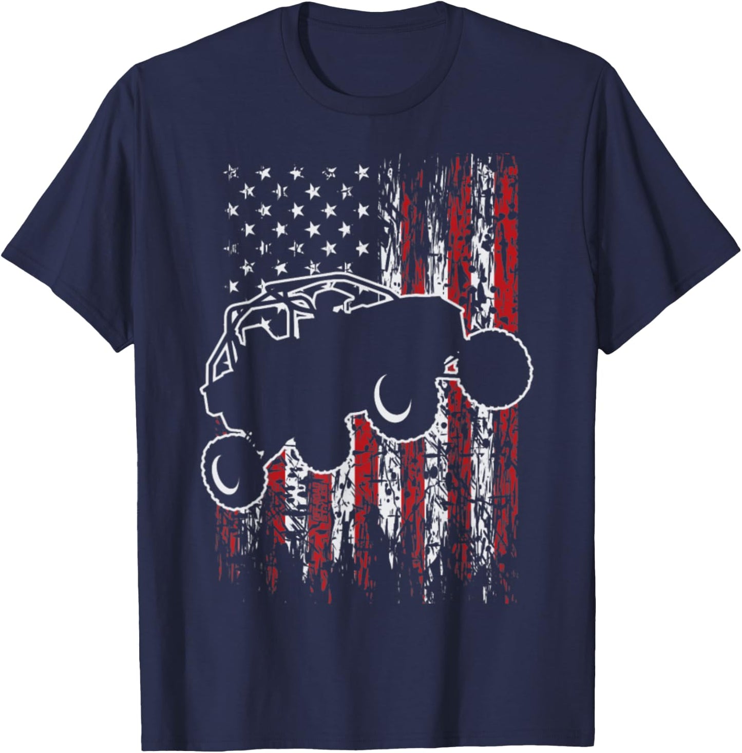 USA Utv RZR Racing T-Shirt - T-Shirt | Navy