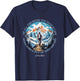 Of All The Paths You Take in Life hiking John Muir quote T-Shirt - T-Shirt | Navy