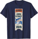 Amputee Funny Arm Story Amputation Surgery Shark Humor T-Shirt - T-Shirt | Navy