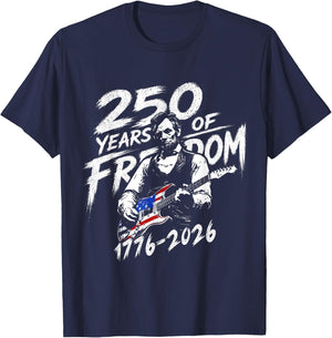 Vintage Abraham Lincoln Abe Lincoln Playing Guitar 250 Years T-Shirt - T-Shirt | Navy