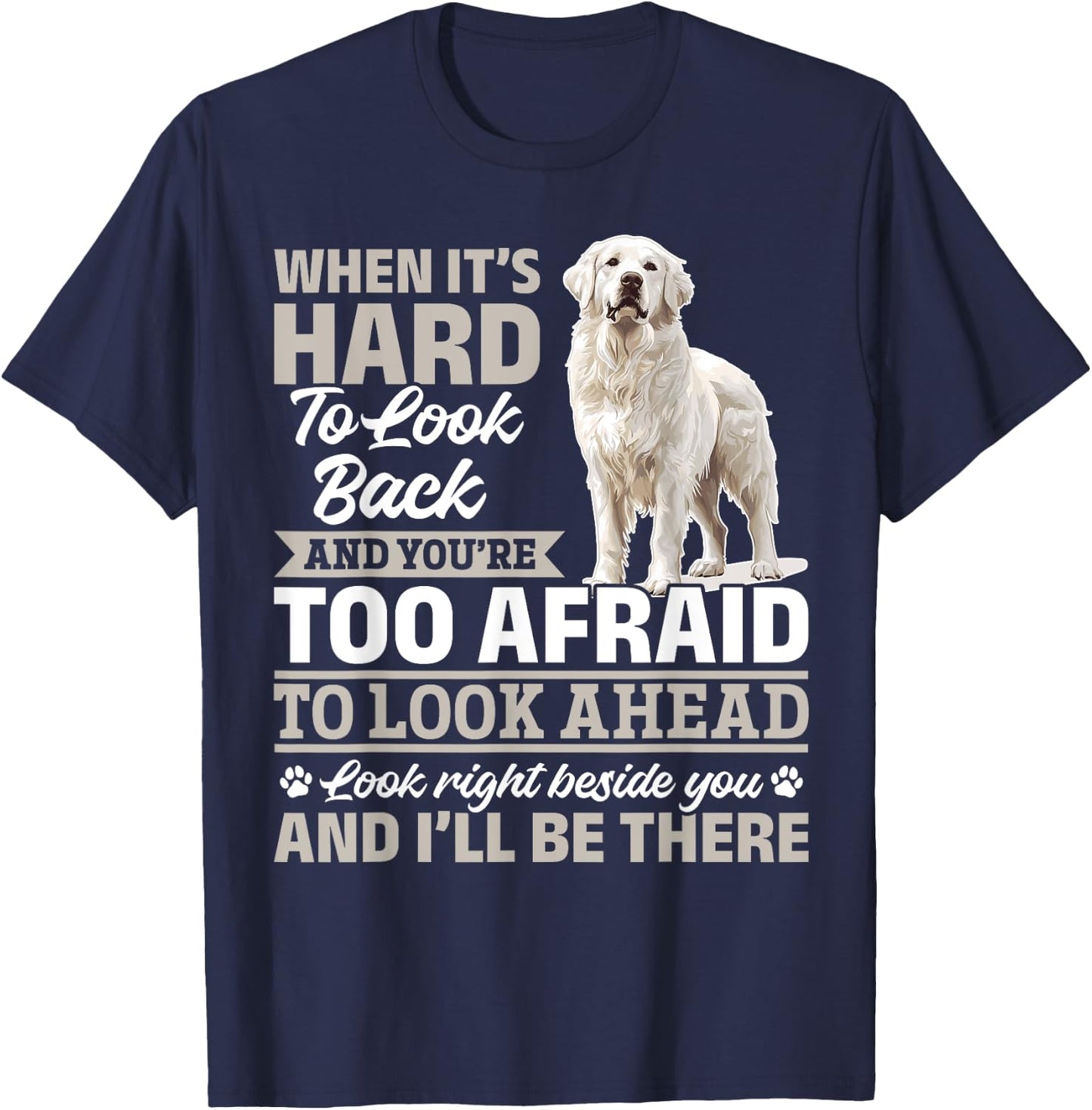 Great Pyrenees Dog Owner T-Shirt - T-Shirt | Navy