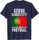 Portuguese Portugal , black T-Shirt - T-Shirt | Navy
