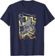 Analog Vintage Modular Synthesizer T-Shirt - T-Shirt | Navy