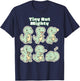 Tiny But Mighty Cute Baby T-Rex Dinosaur T-Shirt - T-Shirt | Navy