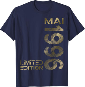 Limited Edition Mai 1996 Mann Frau 30. Geburtstag T-Shirt - T-Shirt | Navy