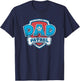 Paw Patrol Father's Day Dad Patrol , Black, S T-Shirt - T-Shirt | Navy