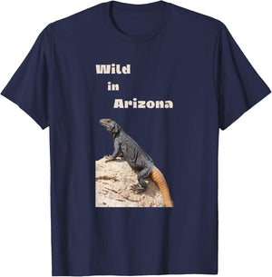 Wild in Arizona Chuckwalla T-Shirt - T-Shirt | Navy