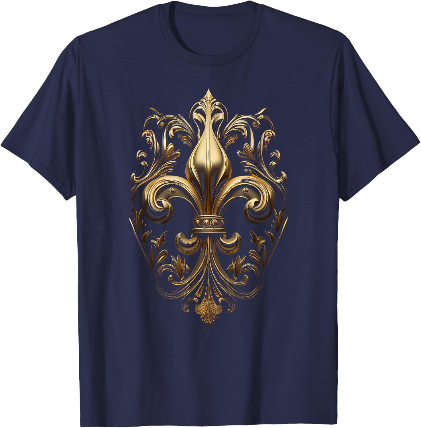 Fleur de Lis T-Shirt - T-Shirt | Navy