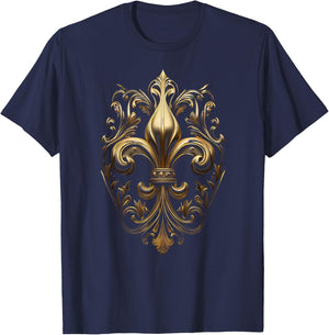 Fleur de Lis T-Shirt - T-Shirt | Navy