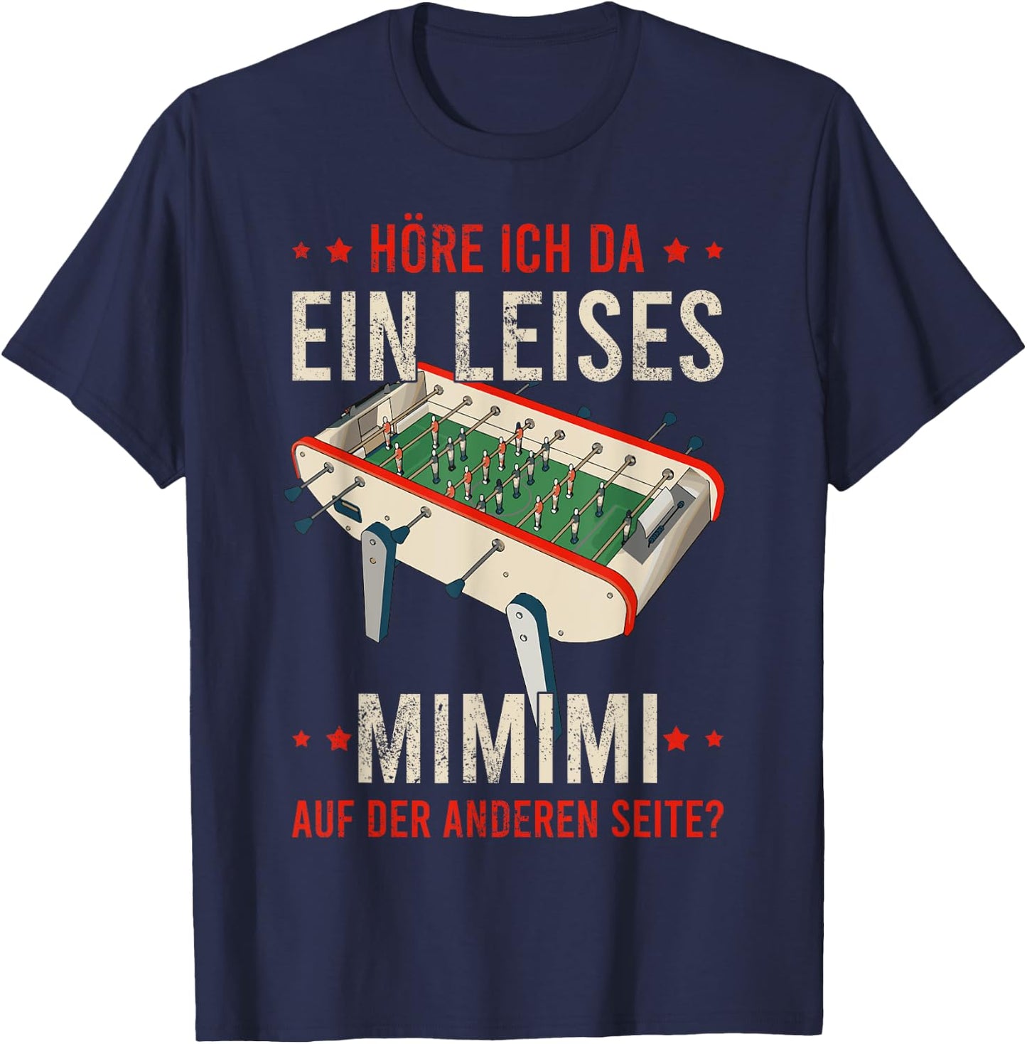 Tischfussball Geschenk Wuzeltisch Fans Wuzler Tischfussball T-Shirt - T-Shirt | Navy