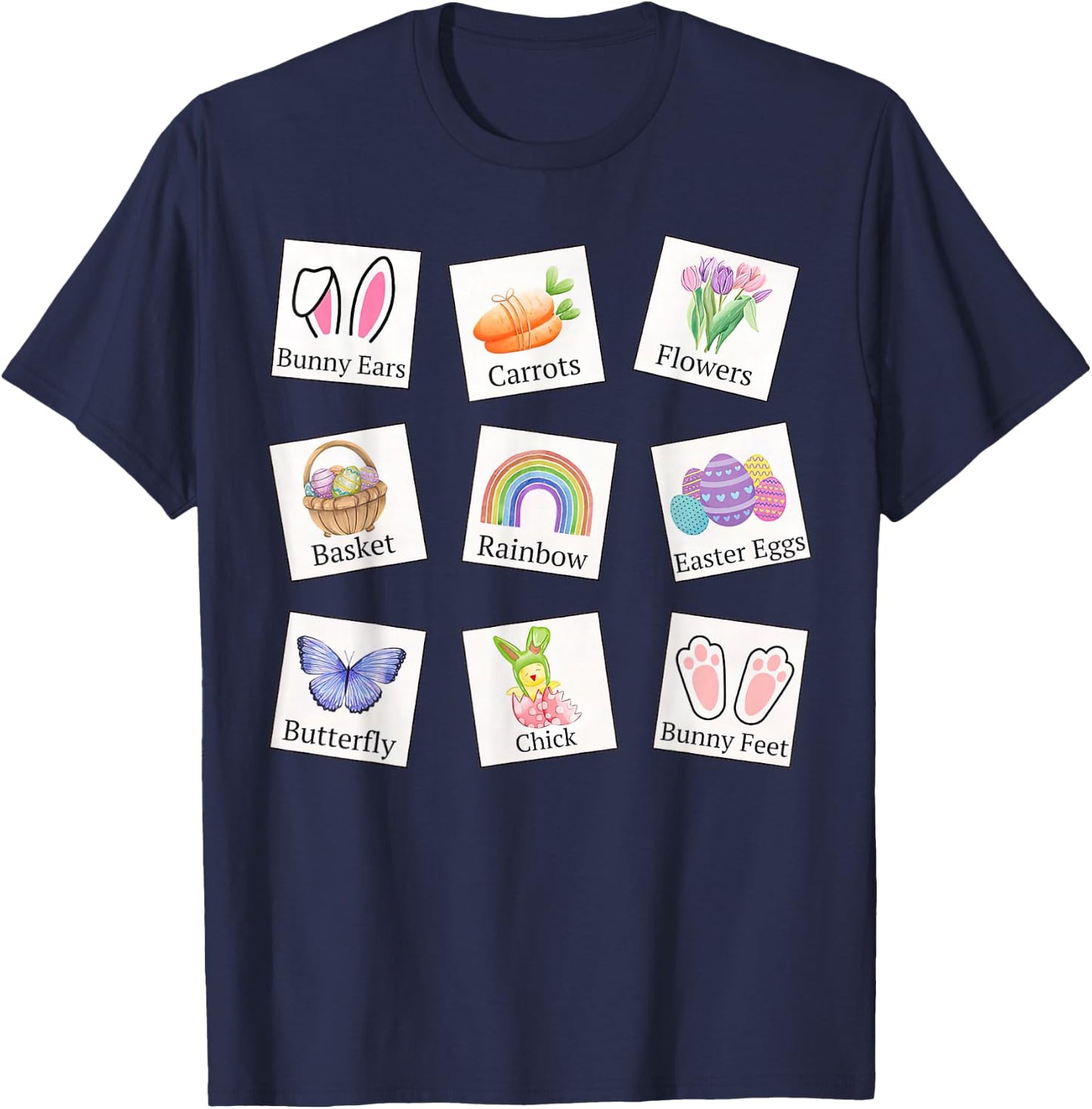 Sped Teacher Easter Card Special Education T-Shirt - T-Shirt | Navy