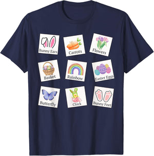 Sped Teacher Easter Card Special Education T-Shirt - T-Shirt | Navy