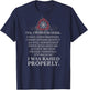 I'm Old School - I Have Good Manners - I Was Raised Properly T-Shirt - T-Shirt | Navy