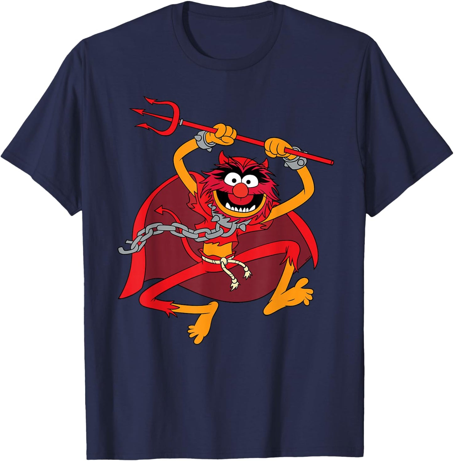 Disney The Muppets Halloween Animal Mayhem Devil Costume T-Shirt - T-Shirt | Navy