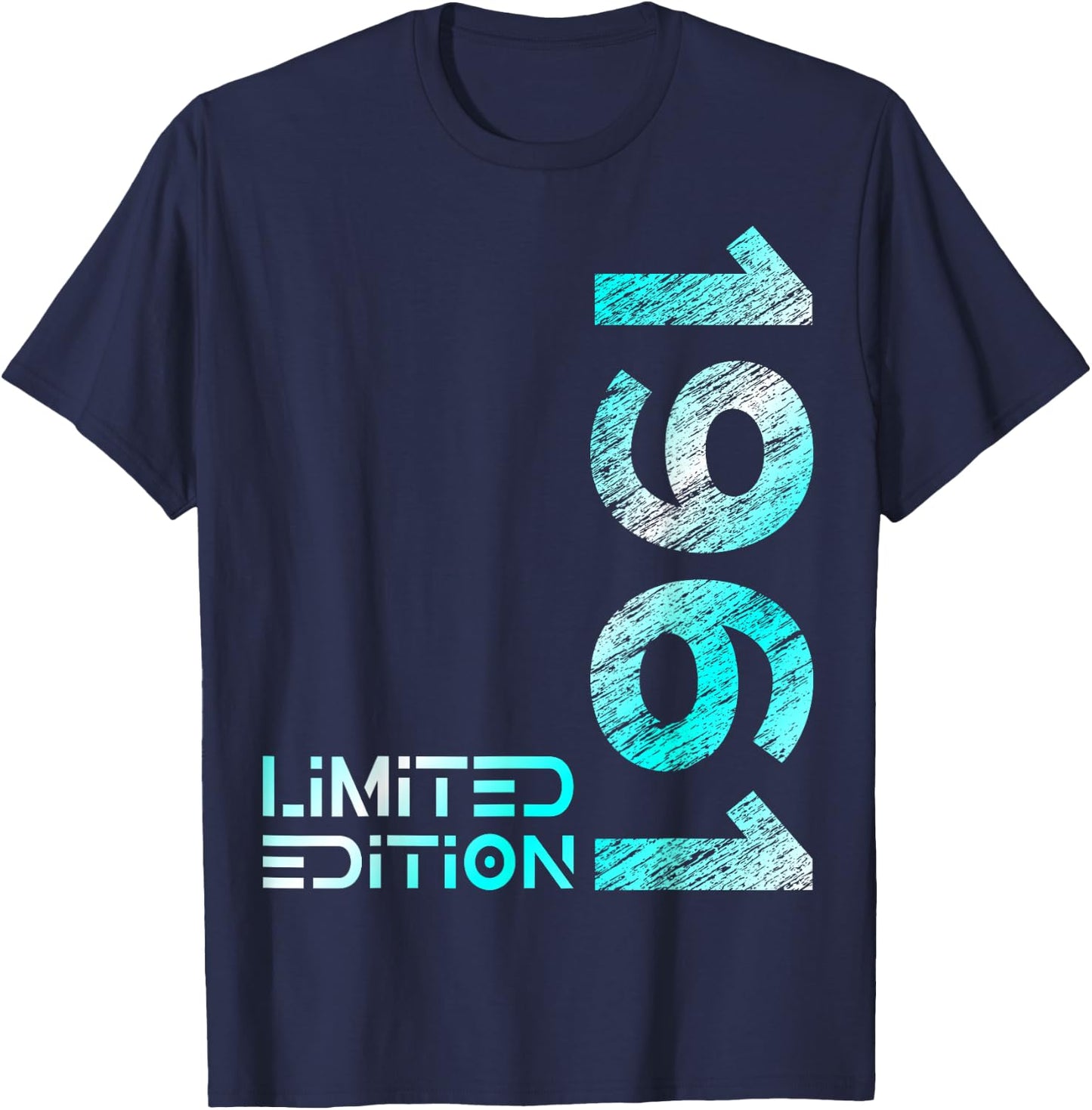 65. Geburtstag Limited Edition Jahrgang 1961 Mann Frau T-Shirt - T-Shirt | Navy