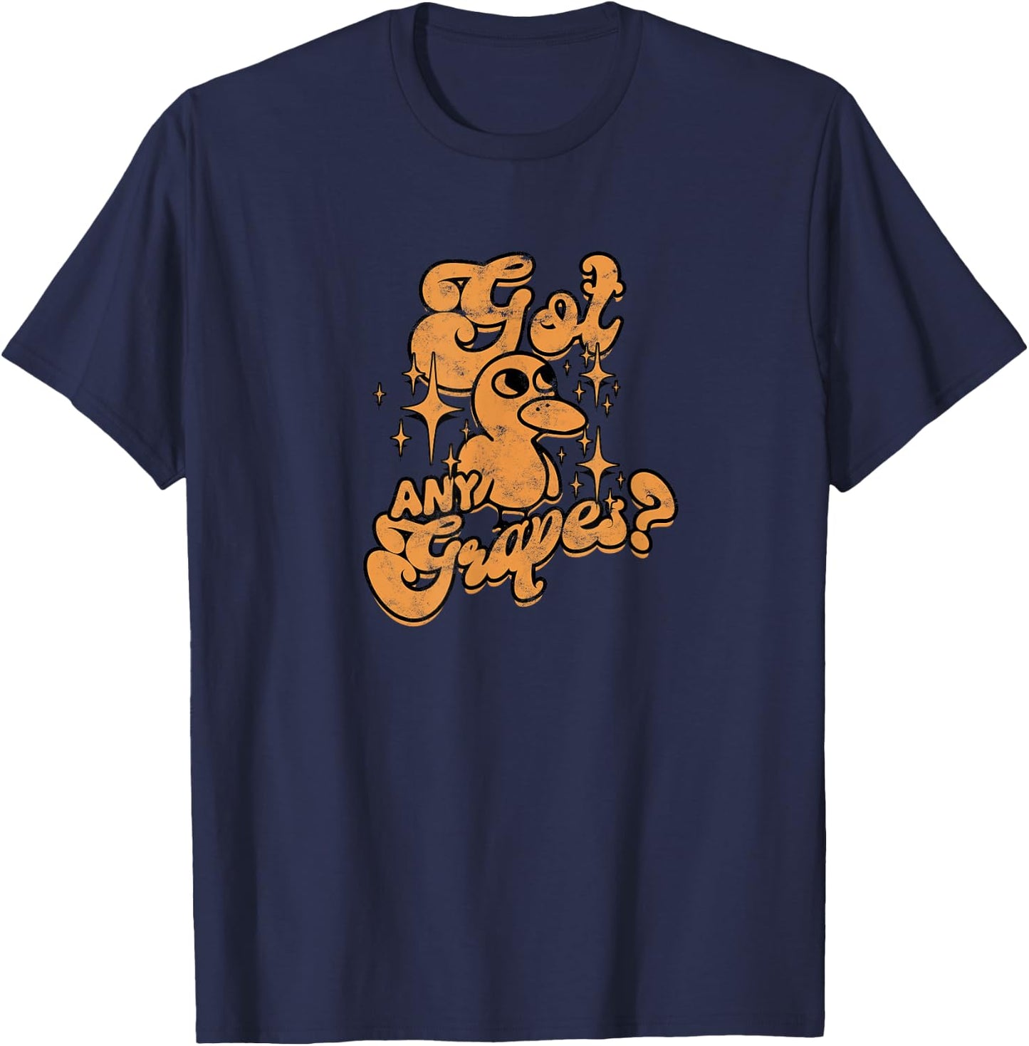 GOT ANY GRAPES? - Curiosity T-Shirt - T-Shirt | Navy