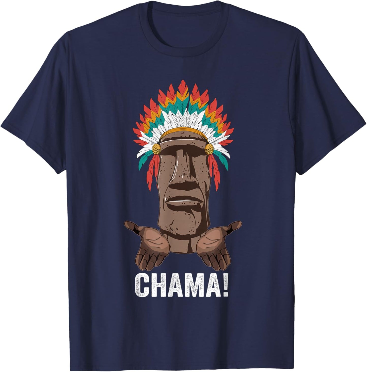 Chama Paotan MMA Fan JJB Boxing Muay Thai Kickboxing , Black, S T-Shirt - T-Shirt | Navy