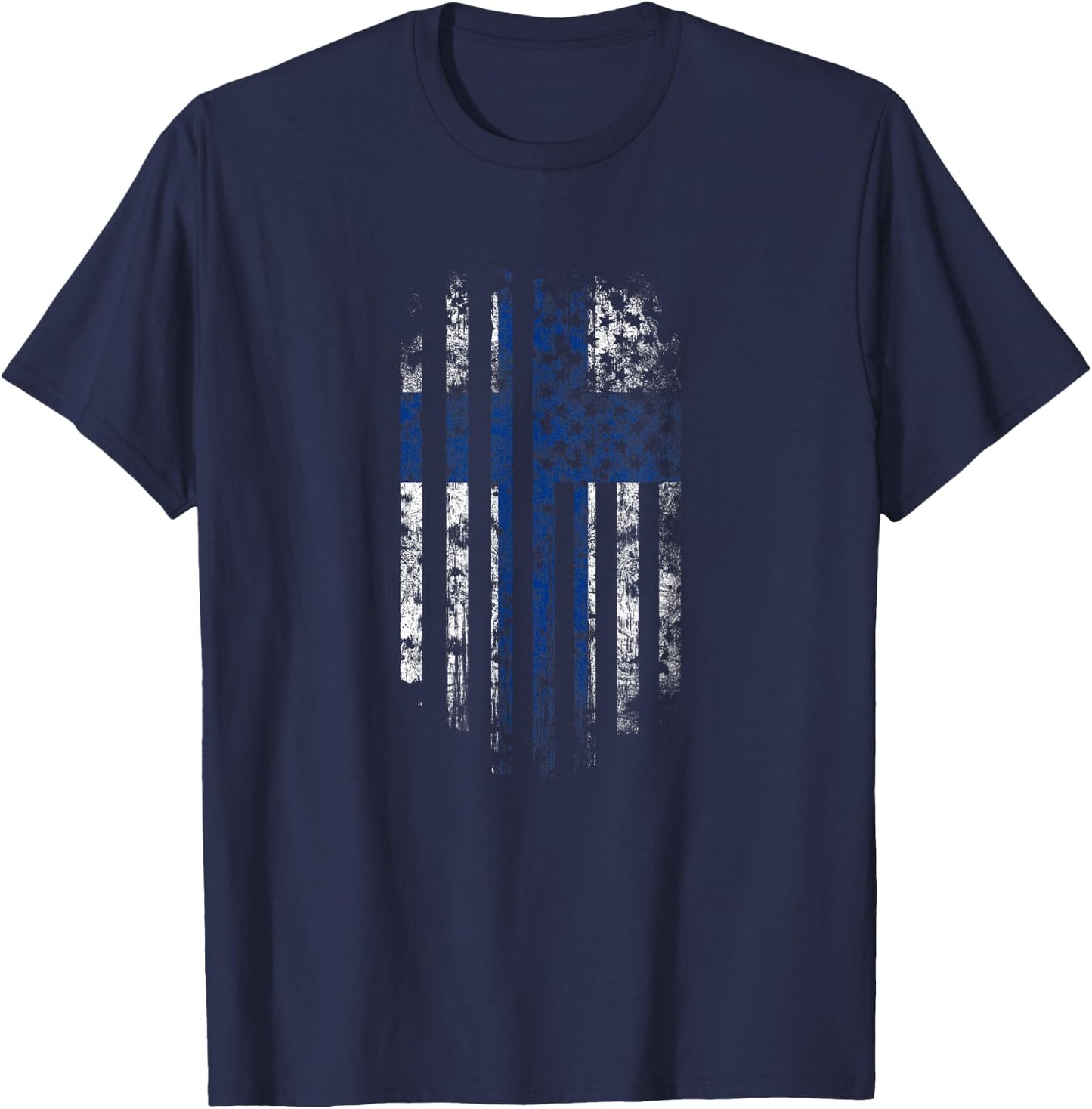 Finnish American Flag - Finland and USA Pride Women Kids Men T-Shirt - T-Shirt | Navy