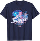 Sonic The Hedgehog Sonic Speed Amy Rose Cute Vintage T-Shirt - T-Shirt | Navy
