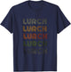 Love Heart Lurch Grunge Vintage Style Black Lurch T-Shirt - T-Shirt | Navy