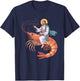 Holy Shrimp Meme Parody Design T-Shirt - T-Shirt | Navy