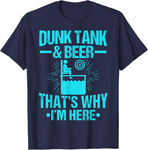 Dunk me Dunking Booth Quote for a Dunk tank lover T-Shirt - T-Shirt | Navy