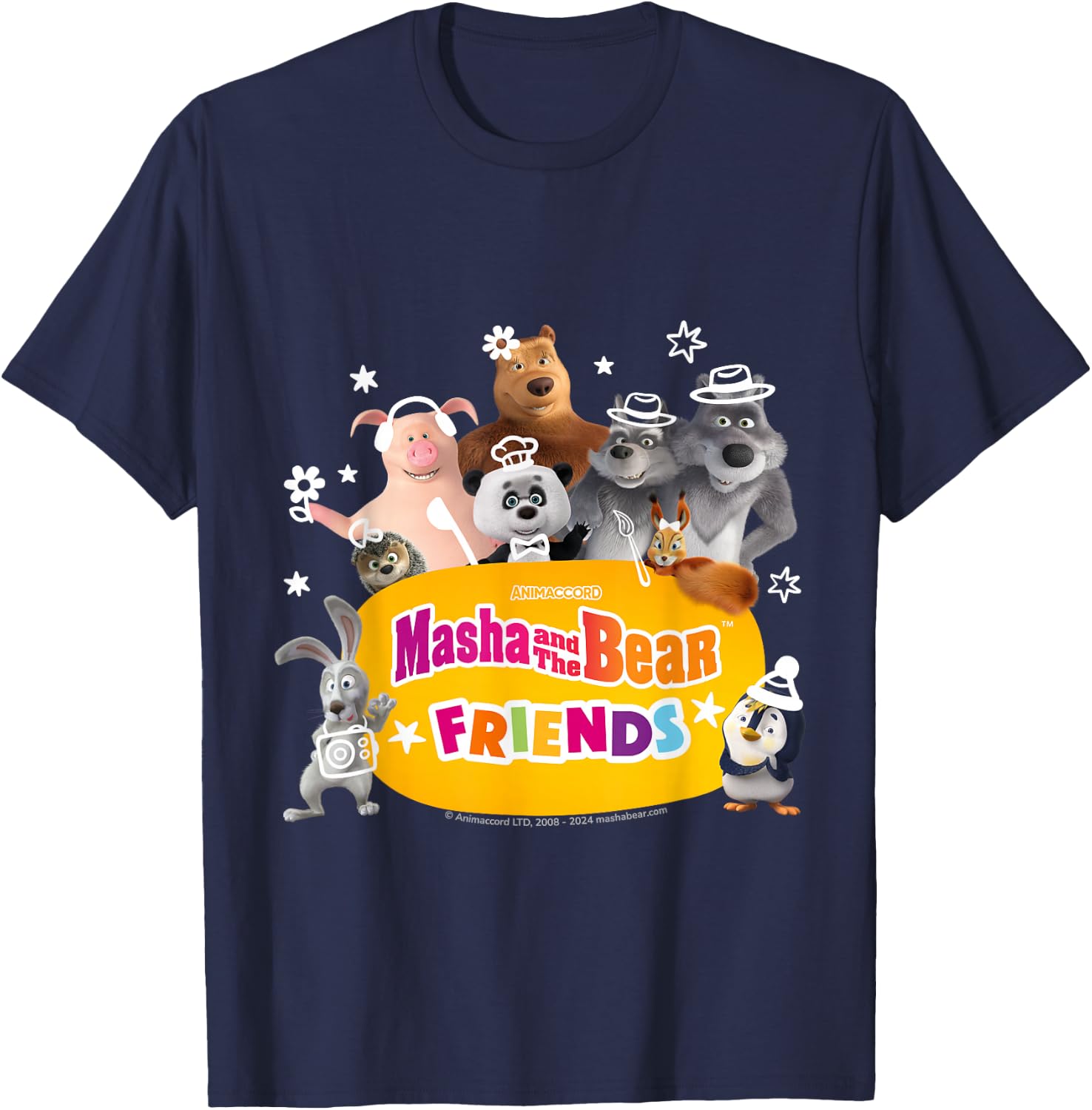 Friends. Group photo #1 T-Shirt - T-Shirt | Navy
