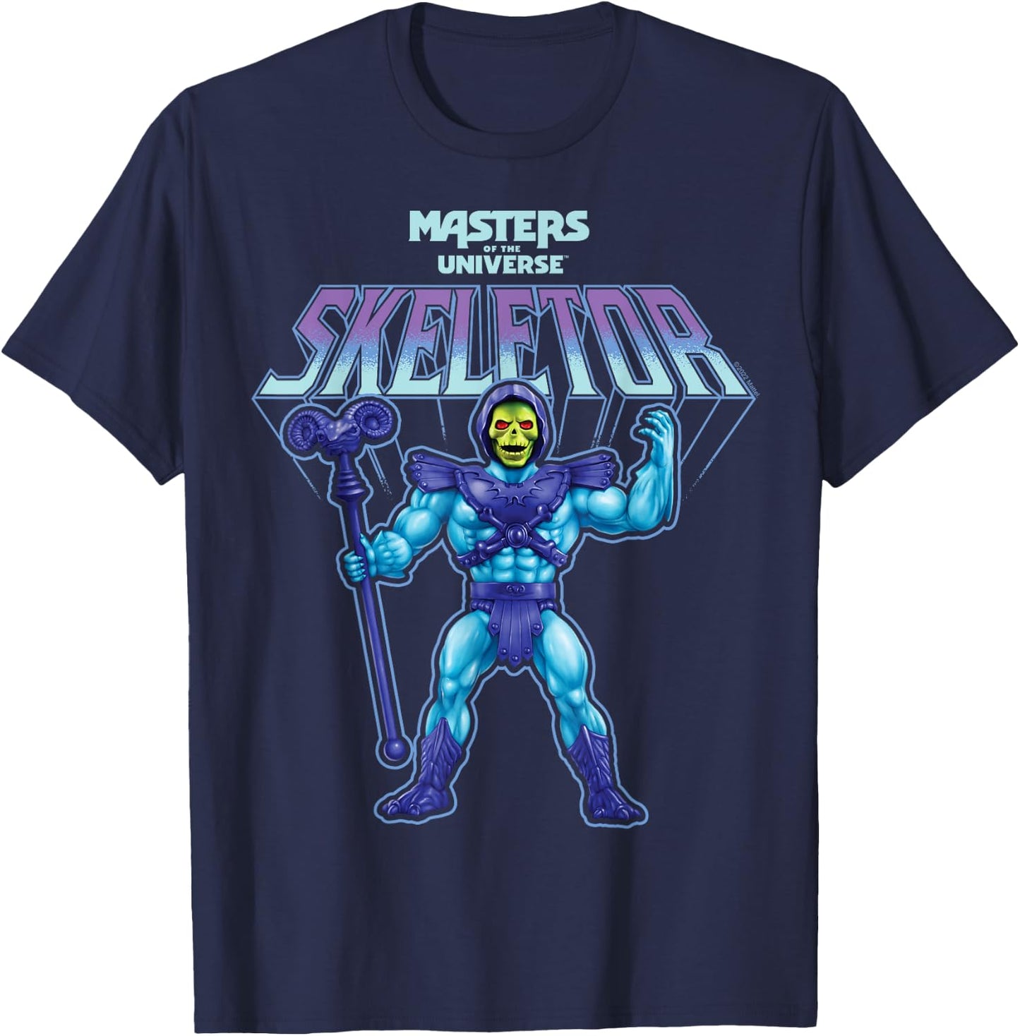 Masters of The Universe - Skeletor 40 T-Shirt - T-Shirt | Navy