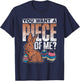 You Want A Piece Of Me Bunny Egg Happy Easter T-Shirt - T-Shirt | Navy
