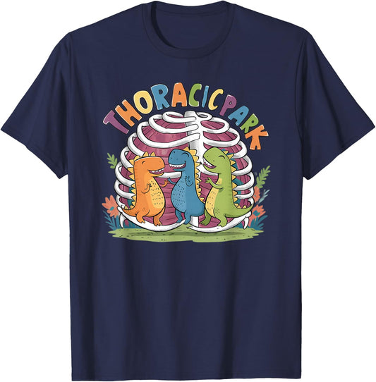 Thoracic Park Funny Thoracic Surgery Nurse T-Shirt - T-Shirt | Navy