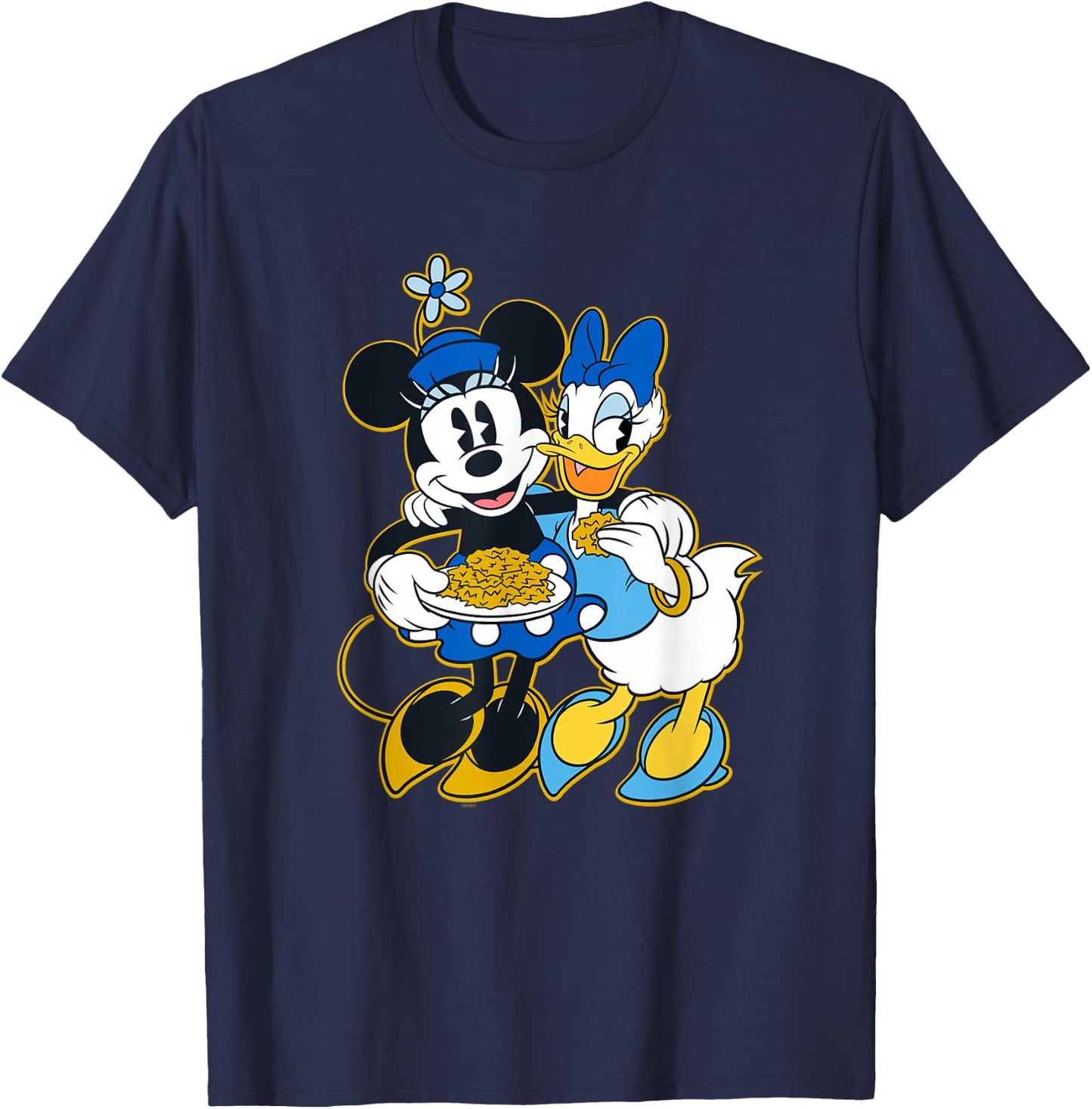 Disney Minnie Mouse & Daisy Duck Happy Hanukkah T-Shirt - T-Shirt | Navy