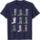 Cowgirl Boots Shirt, Cowgirl Boots , Cowgirl Texas T-Shirt - T-Shirt | Navy