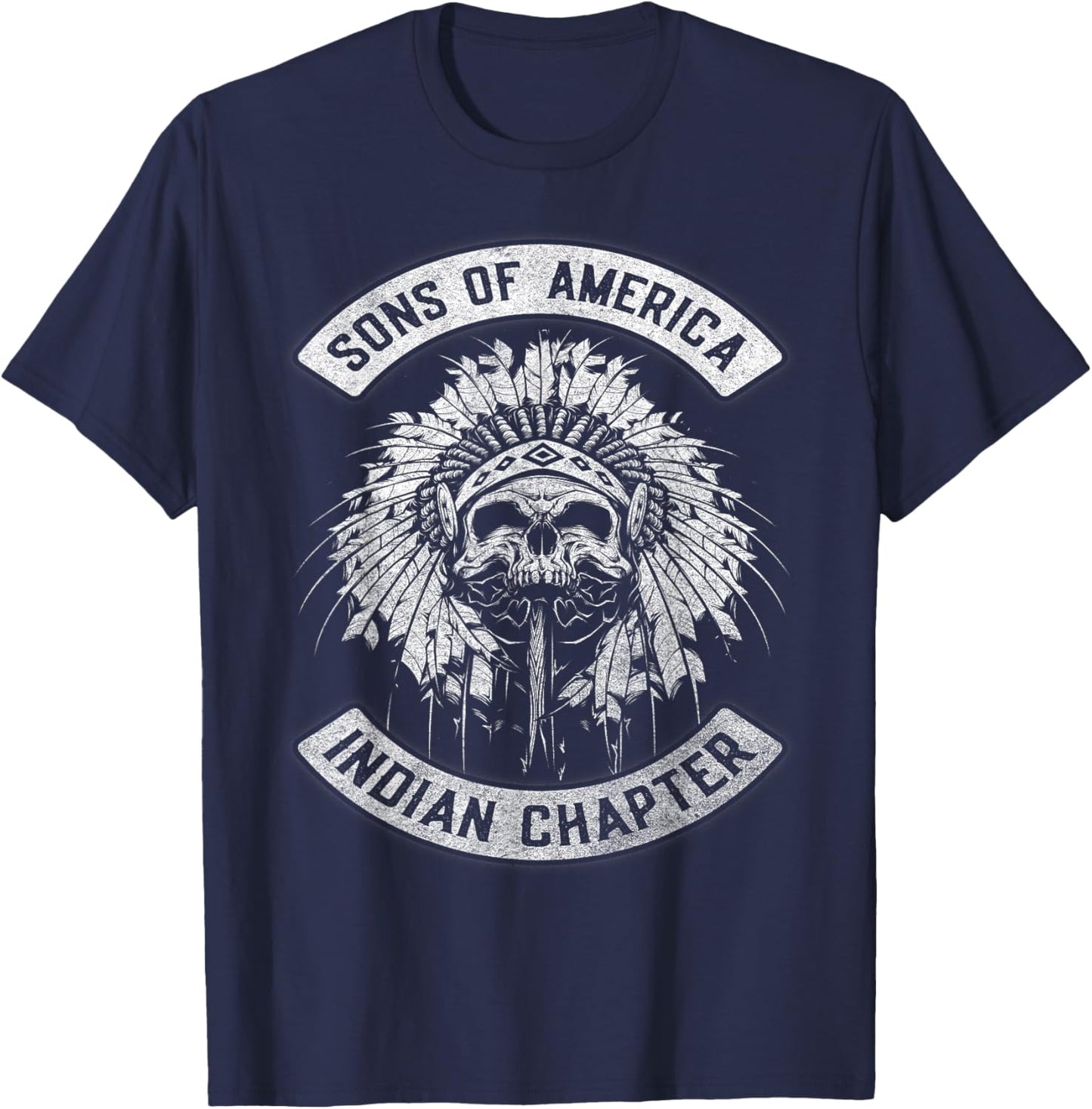 Sons of America - Native American Apparel T-Shirt - T-Shirt | Navy
