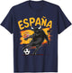 Spain Shirt Goal 2024 Football Soccer Football Europe Europe , red T-Shirt - T-Shirt | Navy