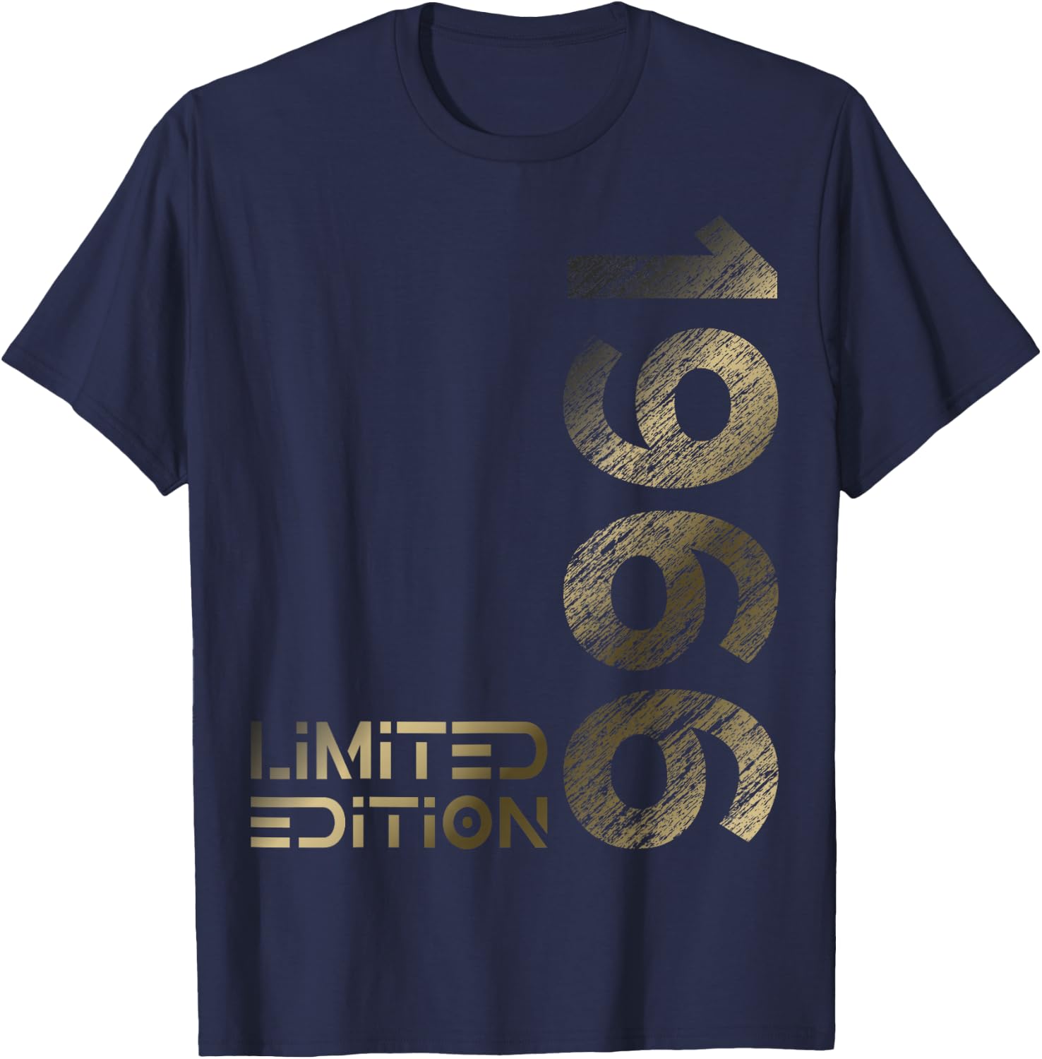 Limited Edition Jahrgang 1966 Mann Frau 60. Geburtstag T-Shirt - T-Shirt | Navy