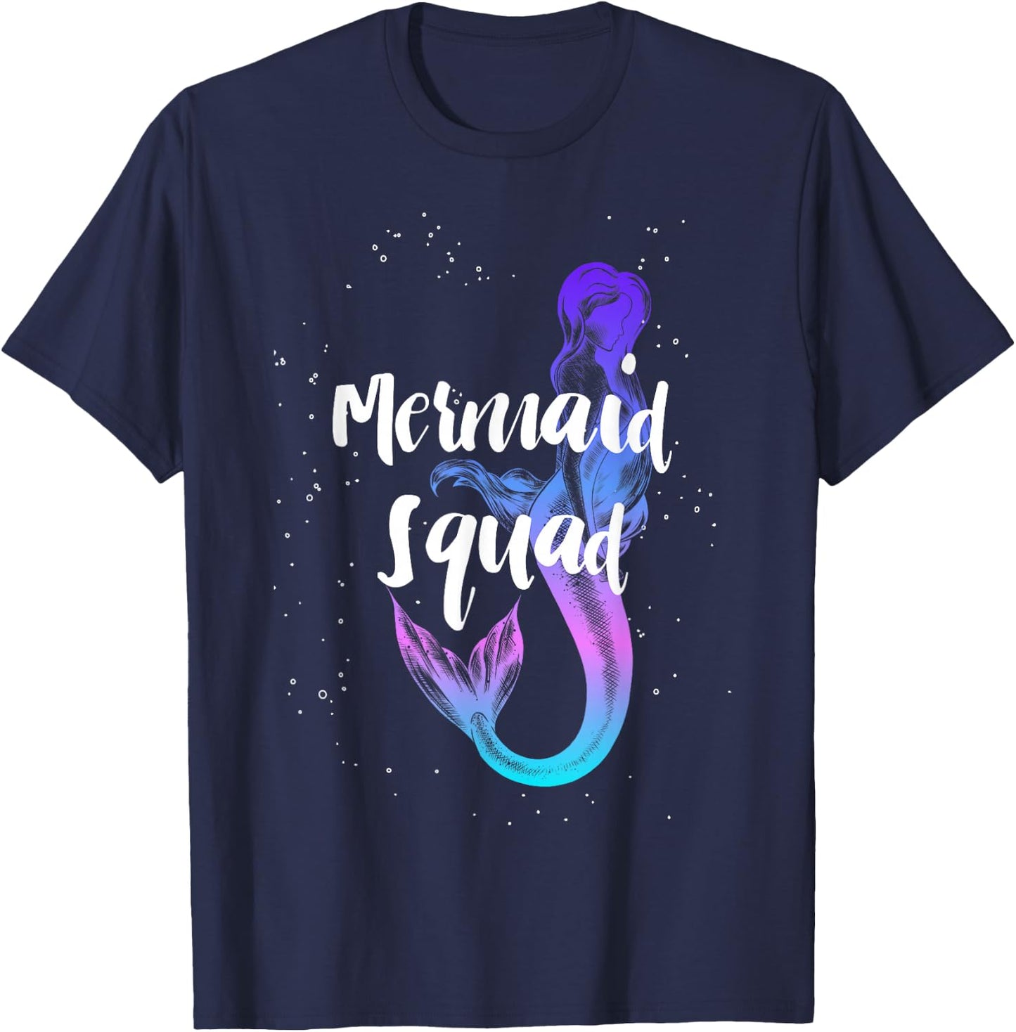 Mermaid Squad T-Shirt - T-Shirt | Navy
