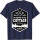 Canada Cottage Hockey I'm Coming to The Cottage Romance T-Shirt - T-Shirt | Navy