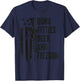 Guns Titties Beer & Freedom - Camo Guns Drinking USA T-Shirt - T-Shirt | Navy